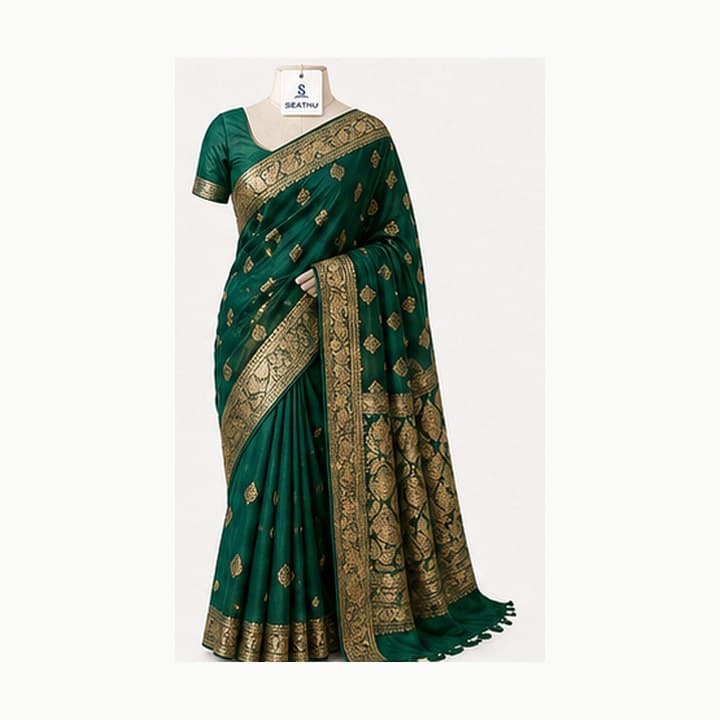 Green Traditional Saree