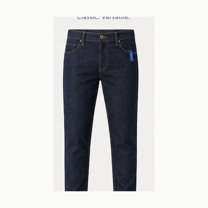 Dark Denim Smart Pants