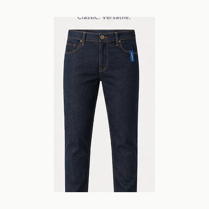 Dark Denim Smart Pants
