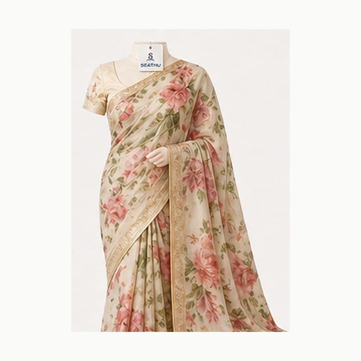 Floral Summer Saree