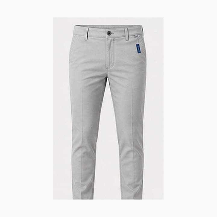 Light Gray Slim Fit Pants
