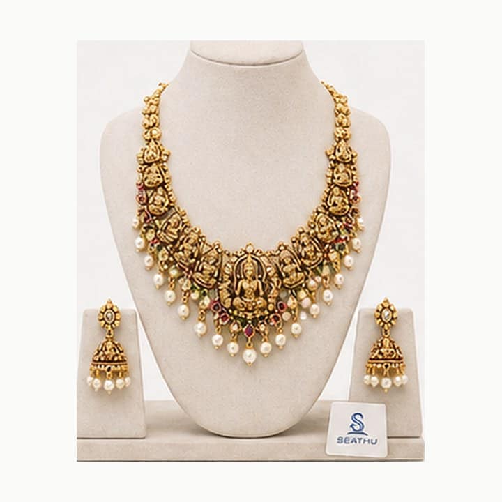 Temple Necklace Set