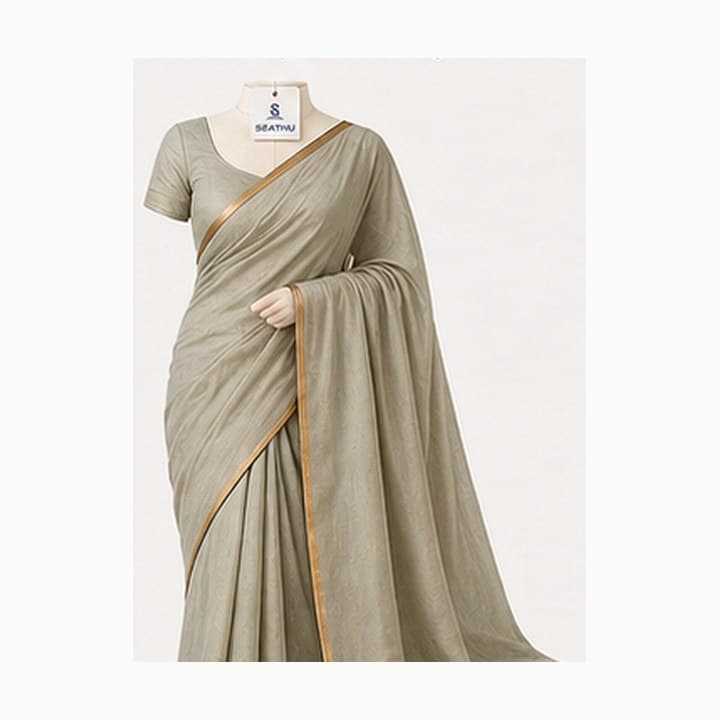 Modern Minimalist Saree