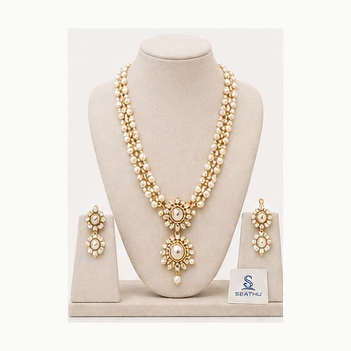 Pearl Necklace Set